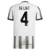 Officiële Voetbalshirt Juventus De Ligt 4 Thuis 2022-23 - Heren